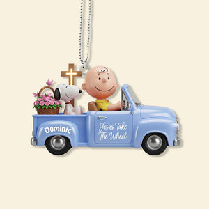 Christian Car Ornament - Personalized Gifts For Christian 04NAMG280725