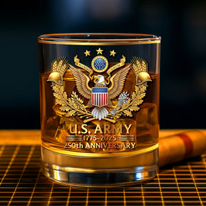 Veteran Whiskey Glass - Personalized Gifts 01NAQN010725