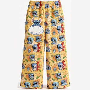 Cute Alien Pajama Pants - Personalized Gifts 01patn260626
