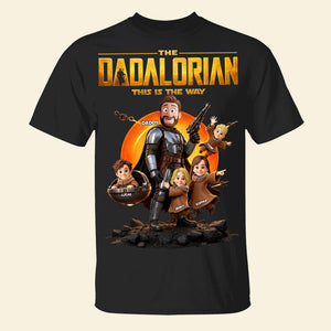 Dad Of The Galaxy Adventure Shirt - Personalized Gifts For Dad 01HUTN230526