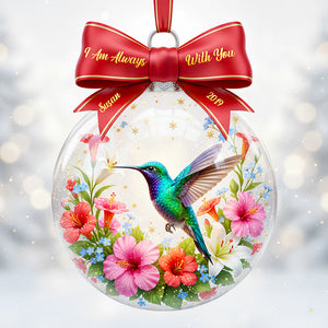 Cardinals From Heaven Christmas Ornament – Personalized Memorial Gifts 02HUDT111025