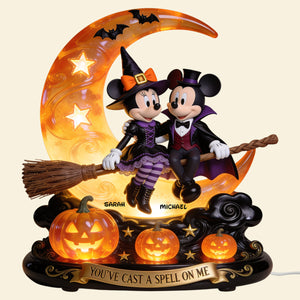 Couple Halloween Acrylic Light Box Personalized Gifts For Couple 06PGDT010826