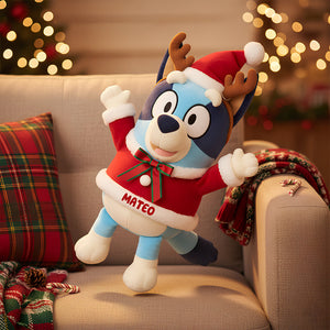 Happy Santa Christmas Pillow Personalized Gifts 06PADT101125