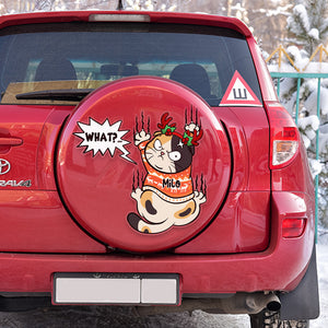 Grumpy Cat, Gift For Cat Lover, Personalized Decal, Cat Scratching Plastic Decal, Christmas Gift - Home Decor - GoDuckee