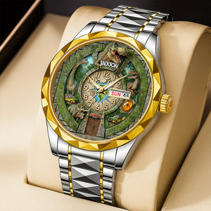 Adventure Stainless Steel Men's Watch Personalized Gifts For Him 04HUMG260126