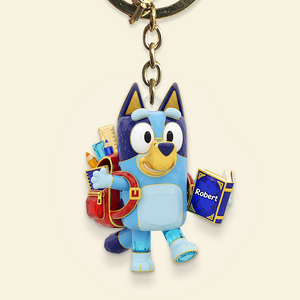 Little Dog Keychain - Personalized Gifts For Kids 02ohpu140625