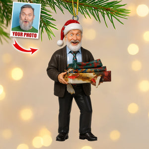 Funny Christmas Ornament - Custom Photo Gifts For Loved Ones 06huti260825