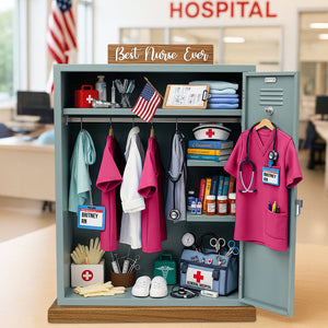 Nurse Personal Locker Acrylic Plaque Personalized Gifts For Nurse 05qhdt050625-Homacus