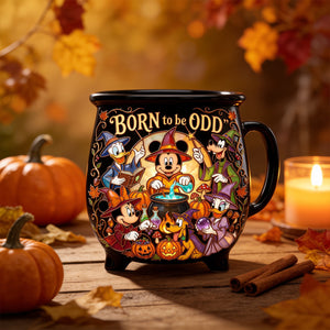 Odd Witches Ceramic Cauldron Mug - Personalized Gifts 02padt180826