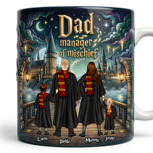 Fantasy Family Coffee Mug - Personalized Gifts For Dads 03natn080526
