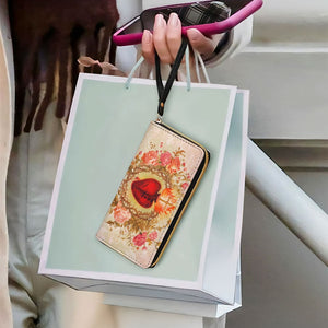 Sacred Heart of Grace Leather Wallet Purse 07acxn030425