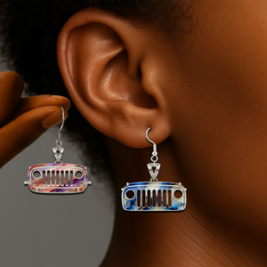 Off-road Aesthetic Earrings - Personalized Gifts For Off-road Girl 04QHLU120725