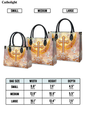 Catholight Dove of Peace Leather Bag