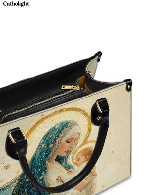 Catholight Divine Mother’s Embrace Leather Bag