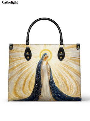 Catholight Our Lady’s Eternal Glow Leather Bag