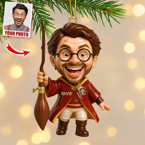 Funny Fantasy Ornament - Custom Photo Gifts For Fantasy Novel Fans 04huti260825
