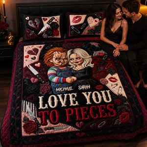 Scary Villain Quilt Bed Set - Personalized Gifts For Couple 02tydt150826