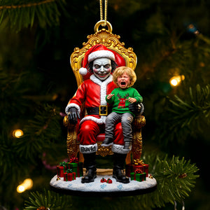 Horror Santa Custom Photo Ornament Christmas Gifts 01DTDT100925
