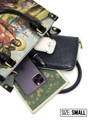 Catholight Saint John The Baptist Shepherd Leather Bag