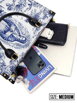 Catholight Sacred Serenity Virgin Mary Leather Bag