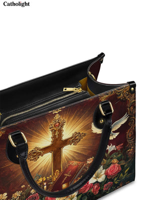 Catholight Radiance of the Cross Leather Bag