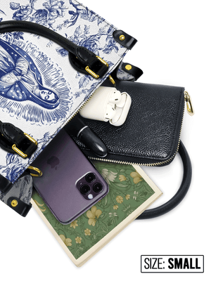 Catholight Sacred Serenity Virgin Mary Leather Bag