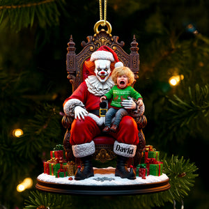 Horror Santa Custom Photo Ornament Christmas Gifts 01DTDT100925