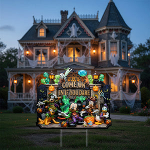 Scared Squad Yard Sign - Personalized Halloween Decor 03QHDT030826