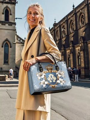 Catholight Sacred Devotion Leather Bag