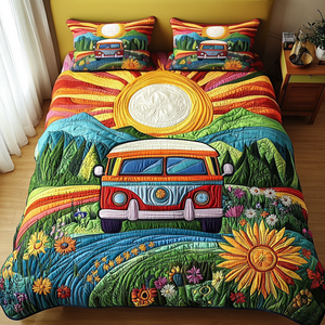 Adventure Awaits Quilted Bedding Set NCU0DV2746