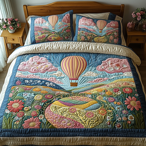 Aerial Majesty Quilted Bedding Set NCU0DV3416