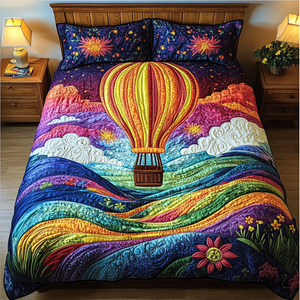 Airborne Wonder 3-Piece Quilted Bedding Set NCU0DK4526