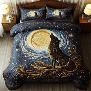 Alpha Roar 3-Piece Quilted Bedding Set NCU0DK4443