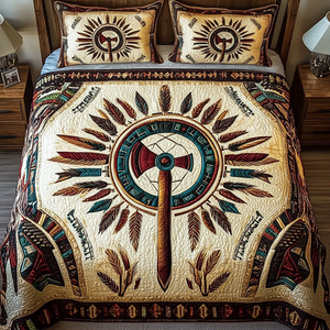 Ancestors Legacy 3-Piece Quilted Bedding Set NCU0VH1584