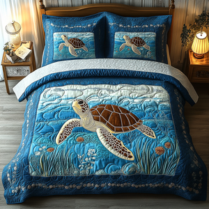 Ancient Glide 3-Piece Quilted Bedding Set NCU0DK5310