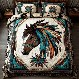 Ancient Weave 3-Piece Quilted Bedding Set NCU0PT3152