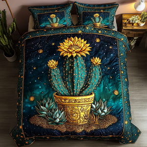 Arid Beauty 3-Piece Quilted Bedding Set NCU0DK4625