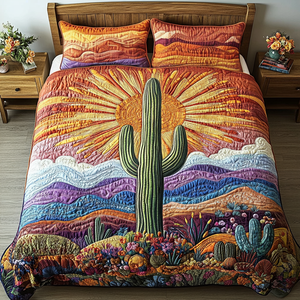 Arizona Vibes 3-Piece Quilted Bedding Set NCU0VH3420
