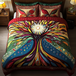 Aurora Grove 3-Piece Quilted Bedding Set NCU0DK4317