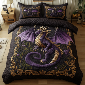 Azure Scales Quilted Bedding Set NCU0DV3662
