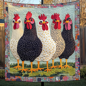 Barnyard Bliss Quilted Blanket NCU0VH2554