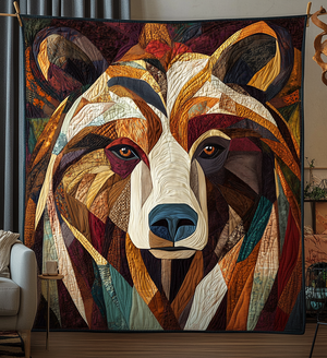 Bear Brave Quilted Blanket 07acxd030425