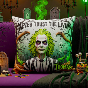 Halloween Villain Square Pillow Personalized Gifts For Fans 02HUDT210825