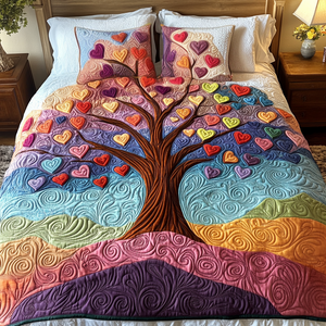 Bliss Bloom 3-Piece Quilted Bedding Set NCU0VH1374