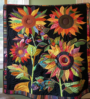 Blooming Bright Quilted Blanket NCU0PT210