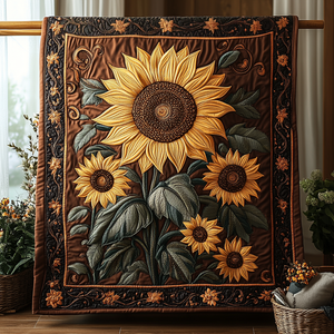 Blooming Sun Quilted Blanket NCU0DV3179