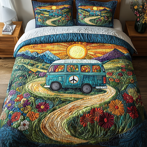 Boho Bliss Quilted Bedding Set NCU0DV4151