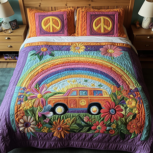 Boho Journey 3-Piece Quilted Bedding Set NCU0VH2788