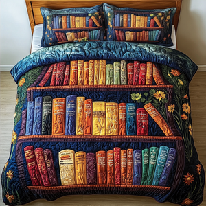 Boundless Tales 3-Piece Quilted Bedding Set NCU0DK4926