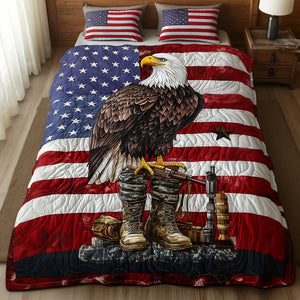 Brave Frontier 3-Piece Quilted Bedding Set NCU0PT3120